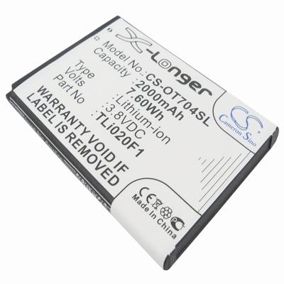 Alcatel One Touch Pop C7 Mobile Phone Battery 3.8V 2000mAh Li-ion OT704SL