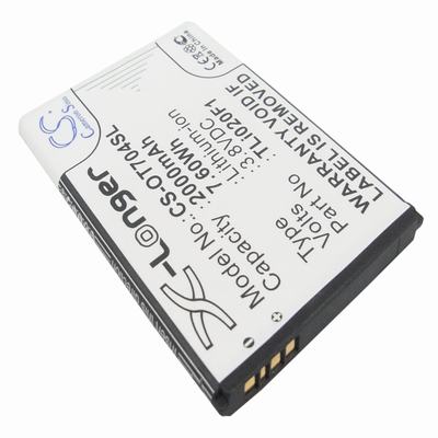 Alcatel One Touch Pop C7 Mobile Phone Battery 3.8V 2000mAh Li-ion OT704SL