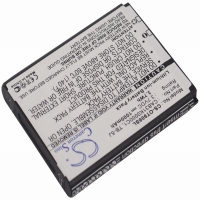 Alcatel OT-906 Pocket PC & PDA Battery 3.7V 1000mAh Li-Ion OT906SL