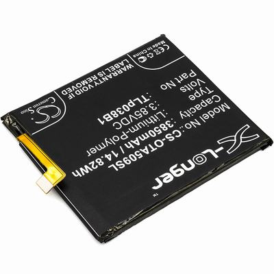 MetroPCS 3V 5032W Mobile SmartPhone Battery 3.85V 3850mAh Li-Poly OTA509SL