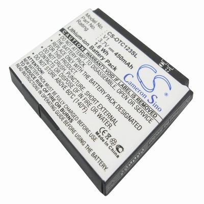 Alcatel OT-C123 Mobile Phone Battery 3.7V 450mAh Li-ion OTC123SL