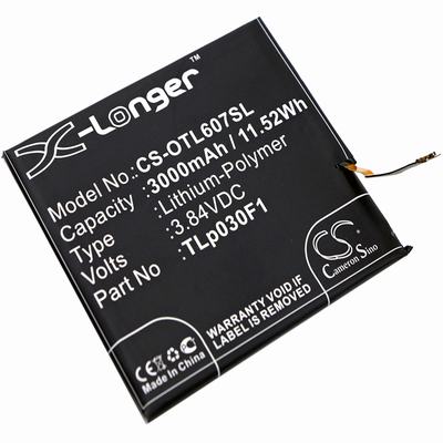 BlackBerry BBA100-1 Mobile SmartPhone Battery 3.84V 3000mAh Li-Poly OTL607SL