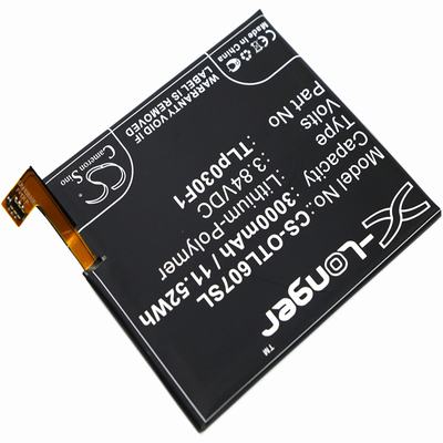 BlackBerry BBA100-1 Mobile SmartPhone Battery 3.84V 3000mAh Li-Poly OTL607SL