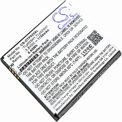 Alcatel One Touch POP 4 Mobile SmartPhone Battery 3.8V 1750mAh Li-ion OTP025XL
