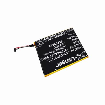 Alcatel One Touch Icin Mobile Phone Battery 3.7V 2700mAh Li-Polymer OTP370SL