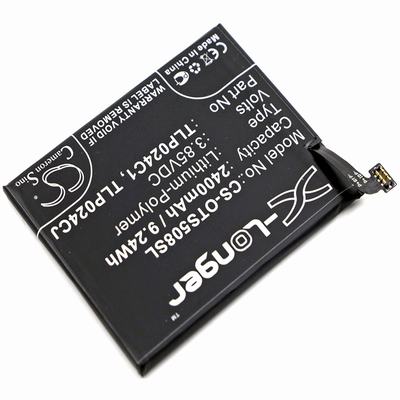 Optus 5080Q Mobile SmartPhone Battery 3.85V 2400mAh Li-Poly OTS508SL