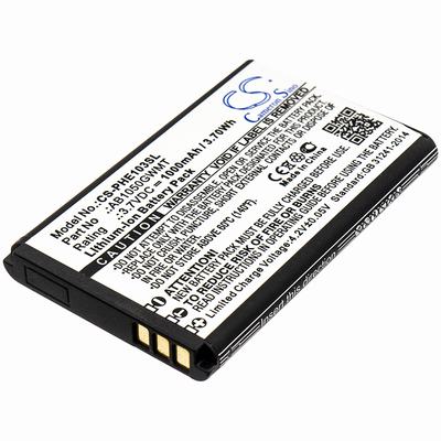 Philips E103 Mobile SmartPhone Battery 3.7V 1000mAh Li-ion PHE103SL