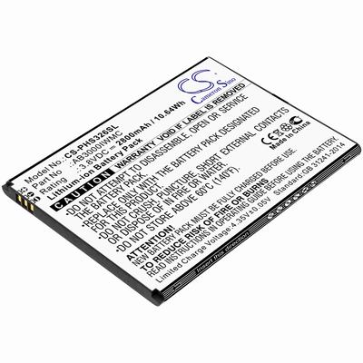 Philips CTS326 Mobile SmartPhone Battery 3.8V 2800mAh Li-ion PHS326SL