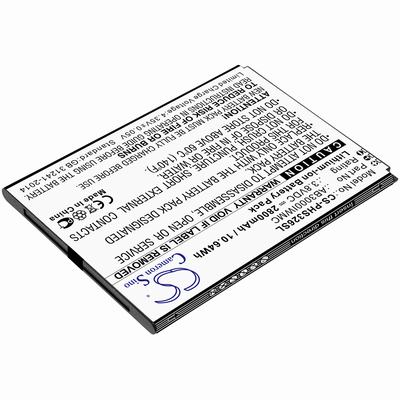 Philips CTS326 Mobile SmartPhone Battery 3.8V 2800mAh Li-ion PHS326SL