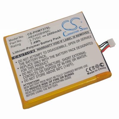 Philips Xenium W737 Mobile Phone Battery 3.7V 2000mAh Li-Polymer PHW737SL