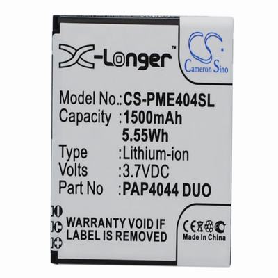 Prestigio MultiPhone 4044 Duo Mobile Phone Battery 3.7V 1500mAh Li-ion PME404SL
