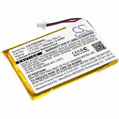 Sony PRS-300 eBook Reader Battery 3.7V 680mAh Li-Polymer PRD300SL