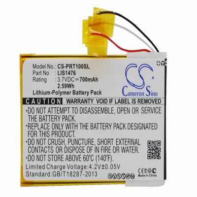 Sony PRS-T1 eBook Reader Battery 3.7V 700mAh Li-Polymer PRT100SL
