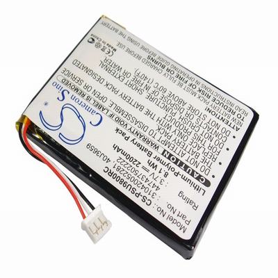 Philips Multimedia Control Panel RC980 Remote Control Battery 3.7V 2200mAhLi-Poly PSU9800RC