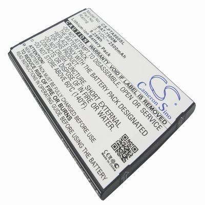 Vega N6 Mobile Phone Battery 3.7V 2500mAh Li-ion PTA860SL