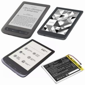 Pocketbook 615 E-book E-reader Battery 3.7V 1450mAh Li-Poly PTK626SL