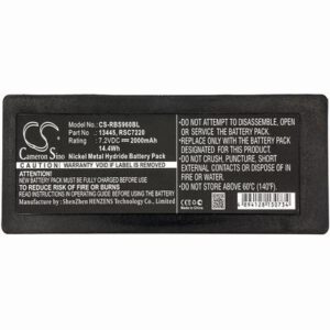 Palfinger 590 Crane Remote Control Battery 7.2V 2000mAh Ni-MH RBS960BL