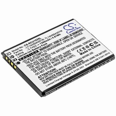 Cricket U102AC Mobile SmartPhone Battery 3.7V 1300mAh Li-ion RCU102SL