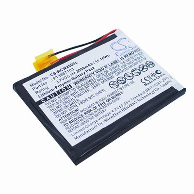 RCA RCT6077W2 Tablet Battery 3.7V 3000mAh Li-Polymer RCW200SL