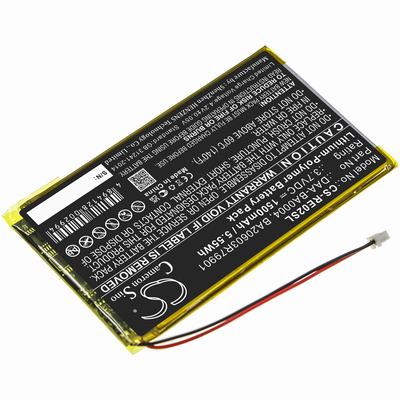 Creative DAP-HD0014 MP3 MP4 PMP Media Player Battery 3.7V 1700mAh Li-Polymer RE02SL