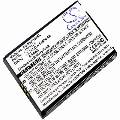 Renkforce 1373174 Smart Home Battery 3.7V 1400mAh Li-ion RKF137SL
