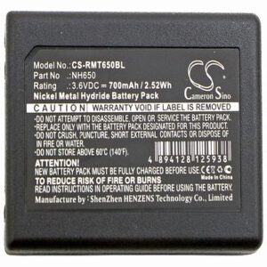 Ravioli Joy Crane Remote Control Battery 3.6V 700mAh Ni-MH RMT650BL