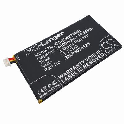 Verizon Elipsis QMV7A 7in Tablet Battery 3.7V 4000mAh Li-Polymer RMV700SL