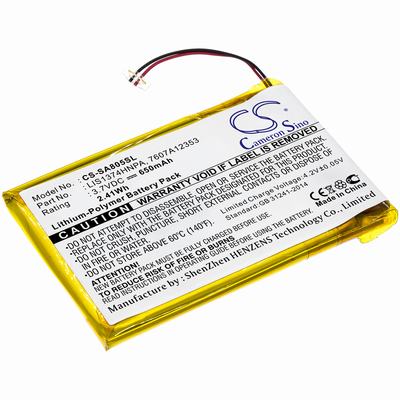 Sony NW-A805 MP3 MP4 PMP Media Player Battery 3.7V 750mAh Li-Polymer SA805SL