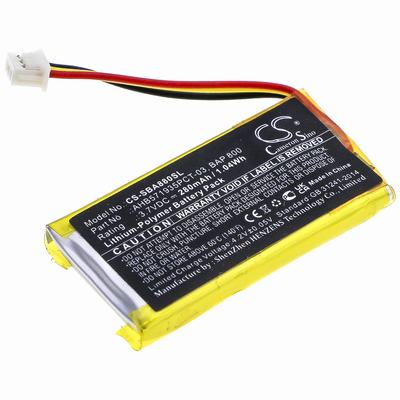 Sennheiser Flex 5000 Wireless Headset Battery 3.7V 280mAh Li-Poly SBA880SL