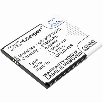 Coolpad CP332A Hotspot Battery 3.8V 2500mAh Li-ion SCP332SL