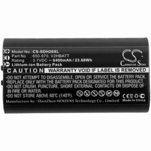 SportDOG TEK 2.0 GPS handheld Dog Collar Battery 3.7V 6400mAh Li-ion SDH20XL