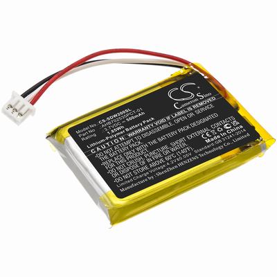 Sennheiser M3AEBT Wireless Headset Battery 3.7V 500mAh Li-Poly SDW200SL