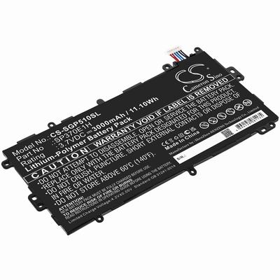 Samsung GT-N5100 Laptop Notebook Battery 3.7V 4600mAh Li-Polymer SGP510SL