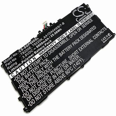 Samsung Galaxy Note 10.1 Laptop Notebook Battery 3.8V 6600mAh Li-Polymer SGP600SL