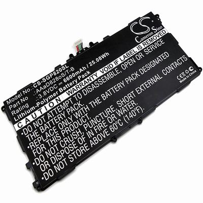 Samsung GT-P8220 Laptop Notebook Battery 3.8V 6600mAh Li-Polymer SGP820SL