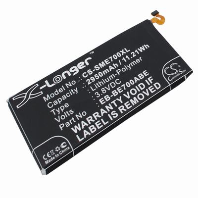 Samsung Galaxy E7 Mobile Phone Battery 3.8V 2950mAh Li-Polymer SME700XL