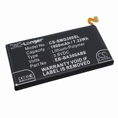 Samsung Galaxy A3 Mobile Phone Battery 3.8V 1900mAh Li-Polymer SMG300SL