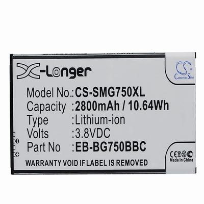 Samsung SM-G750 Mobile Phone Battery 3.8V 2800mAh Li-ion SMG750XL