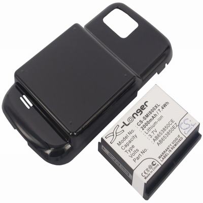 Samsung GT-i8000 Mobile Phone Battery 3.7V 2000mAh Li-ion SMI800XL