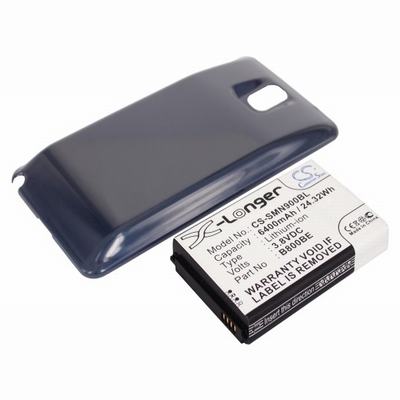 Samsung Galaxy Note 3 Mobile Phone Battery 3.8V 6400mAh Li-ion SMN900BL