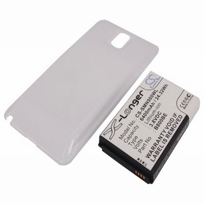 Samsung Galaxy Note 3 Mobile Phone Battery 3.8V 6400mAh Li-ion SMN900WL
