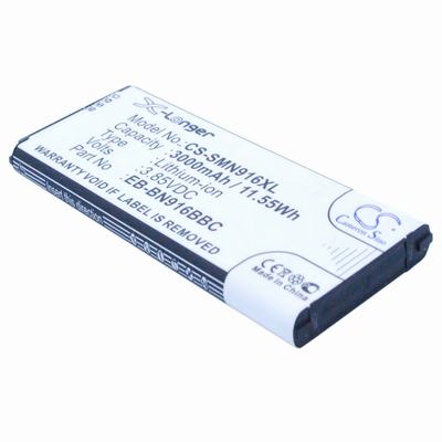 Samsung Galaxy Note 4 ( China Mobile ) Mobile Phone Battery 3.85V 3000mAh Li-ion SMN916XL