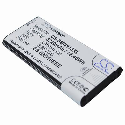 Samsung Galaxy Note 4 Mobile Phone Battery 3.85V 3220mAh Li-ion SMN918XL