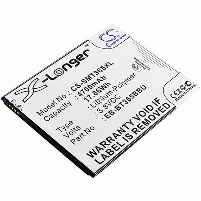 SAMSUNG Galaxy Tab Tablet Battery 3.8V 4700mAh Li-Polymer SMT365XL