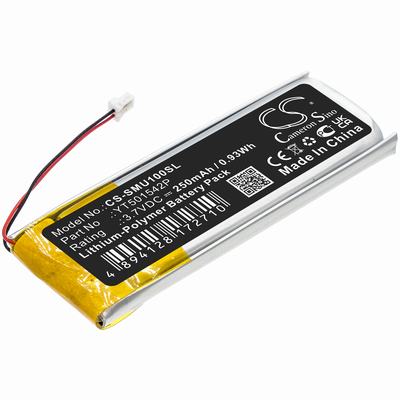 Sena 10U Wireless Headset Battery 3.7V 250mAh Li-Poly SMU100SL