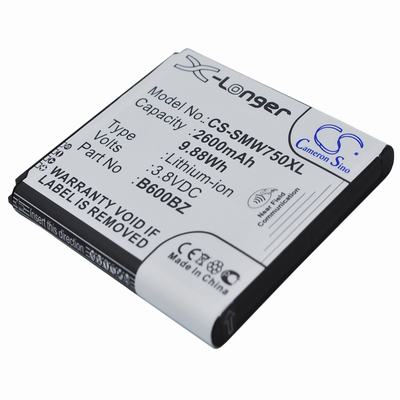 Samsung SM-W750V Mobile Phone Battery 3.8V 2600mAh Li-ion SMW750XL