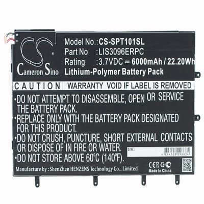 Sony SGP321 Tablet Battery 3.7V 6000mAh Li-Poly SPT101SL