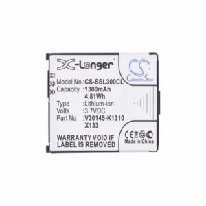 Telekom T-Sinus 700 Cordless Phone Battery 3.7V 1300mAh Li-ion SSL300CL