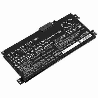 Thunderobot 911 Air Notebook Laptop Battery 11.55V 4500mAh Li-Poly THA911NB