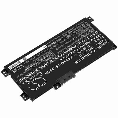 Thunderobot 911 Air Notebook Laptop Battery 11.55V 4500mAh Li-Poly THA911NB